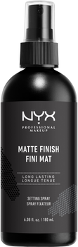Спрей-фіксатор макіяжу NYX Professional Makeup Matte Finish Long Lasting 180 мл (800897206666)