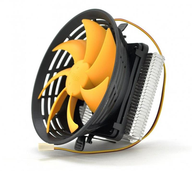 Кулер процесорний PCCooler Q120/10578, Intel: 1150/1151/1155/1156/775, AMD: AM2/AM3/FM1/FM2/754/939/940, 123.5х120х74 мм, 3-pin