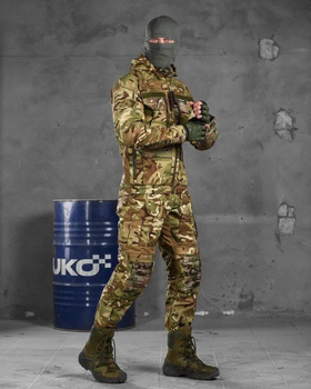 Тактический штурмовой костюм Oblivion с усиленными коленями весна/лето штаны+куртка L мультикам (85587)