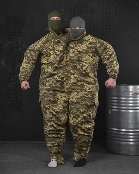 Армійський костюм Гірка Супербатальних розмірів 11XL піксель (85632)