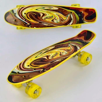 Пенниборд с подсветкой колес Best Board P 13609
