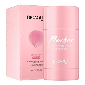 Универсальная маска для лица Маска для лица Bioaqua Mud Peach Mask с экстрактом персика 40 г