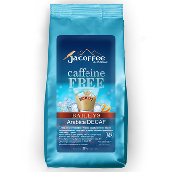 Кофе молотый без кофеина Jacoffee Arabica, Бейлиз, 225г