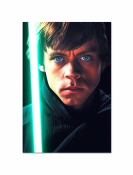 Постер плакат FNBK Люк Скайуокер портрет (Star Wars, Звездные войны) 30x40 см