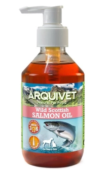 Olej z łososia dla psów i kotów Arquivet 250 ml (8435117863156)
