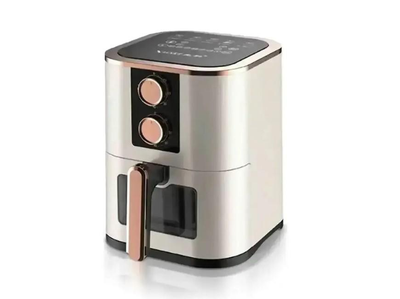 Аэрогриль Su Tai 607 1000W аэрофритюрница безмасляная для приготовления без масла с регулировкой температуры 6.5 л белая