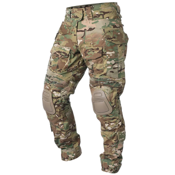 Военные тактические штаны Yevhev (IDOGEAR) G3 с наколенниками Multicam Размер XXXL