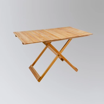 Стіл розкладний TART L (72х120) Натуральний (натуральне дерево)