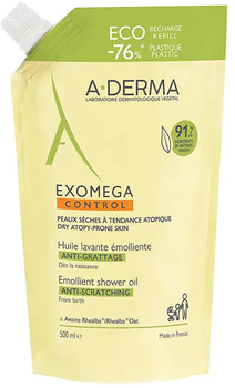 Żel pod prysznic A-Derma Exomega Control Eco-replenishing Oil 500 ml (3282779365451)