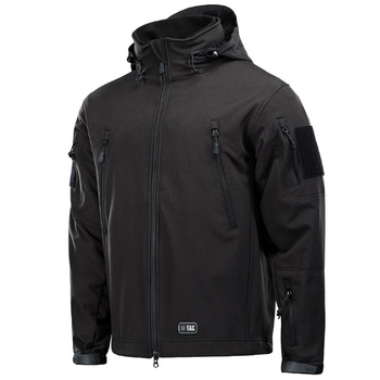 Куртка M-Tac Soft Shell з підстібкою Black M
