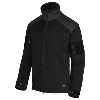 Мужская Флисовая Кофта "Helikon-Tex Jacket" чёрная размер M
