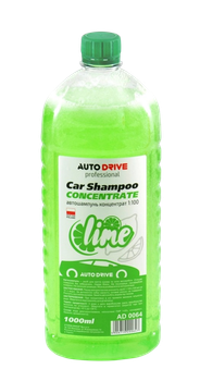 Автошампунь концентрат Autodrive Car Shampoo Concentrate Лайм 1:100 1 л (AD0064)