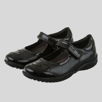 Туфлі для дівчат GEOX J84A6B043HH 33 Чорні (8058279472334)