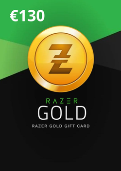 Карта оплаты RAZER GOLD 130€ CARD карта пополнения счета