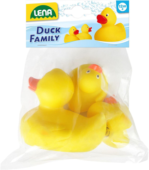 Набір качечок для купання Lena Duck Family (4006942711505)