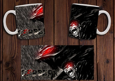 Кружка CupKit "Берсерк / Berserk" №8 330мл белая