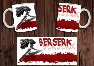 Кружка CupKit "Берсерк / Berserk" №6 330мл белая