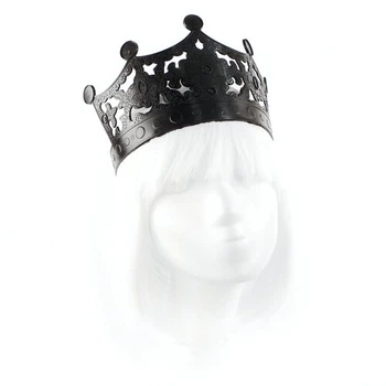 Черная корона Королева SETA Decor 19-321BLK