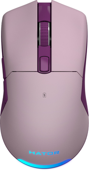 Мышка Hator Pulsar 2 PRO Wireless Lilac (HTM-534)