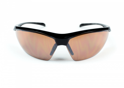 Открытые очки защитные Global Vision Lieutenant (drive mirror) коричневые