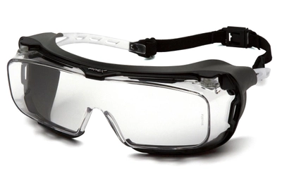Защитные очки с уплотнителем Pyramex CAPPTURE-Plus (clear) прозрачные