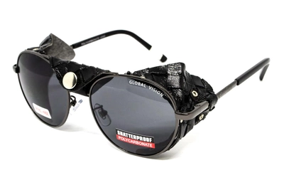 Захисні тактичні окуляри Global Vision Aviator-5 GunMetal (gray)