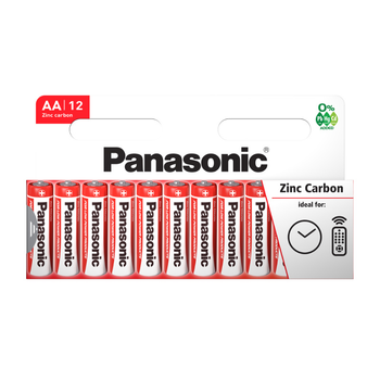 Батарейки вугільно-цинкові Panasonic AA 12 шт. PNR06-12BP (5410853051152)