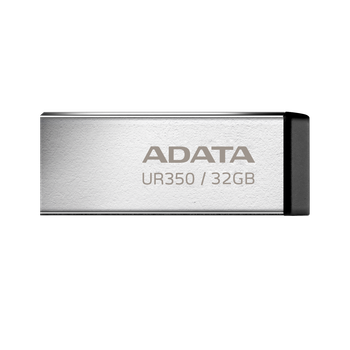 Флеш-накопичувач ADATA USB 3.2 UR 350 32Gb Silver/Black (UR350-32G-RSR/BK)
