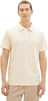 Поло Tom Tailor Basic Polo Shirt L Бежевий 1031006-35767