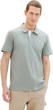 Поло Tom Tailor Basic Polo Shirt L Сірий 1031006-27842