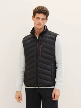 Безрукавка Tom Tailor Men's Sleeveless Jacket S Чорний 1038904-29999