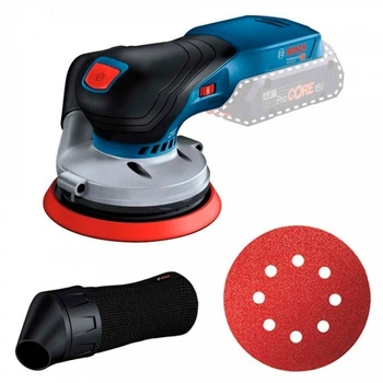 Аккумуляторная эксцентриковая шлифмашина Bosch Professional GEX 18V-125 без акб и з/у (0601372201)