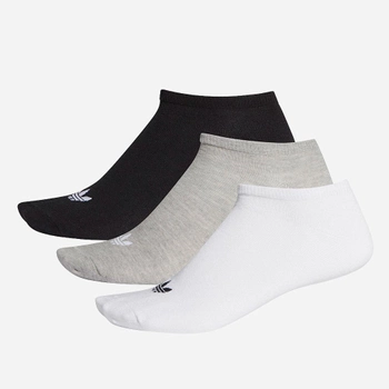 Zestaw damskich skarpet bawełnianych Adidas Trefoil Liner Socks (FT8524) 35-38 3 par Wielobarwny (4062058558311)
