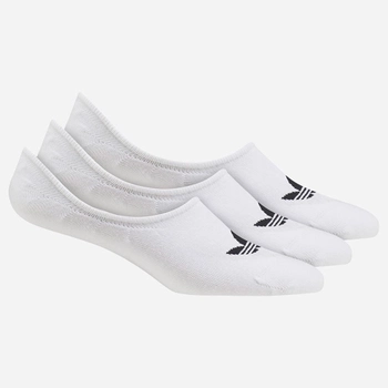 Zestaw męskich stopek Adidas Low Cut Sock 3P "White" FM0676 M 3 par Biały (4062054923410)