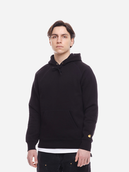 Худі чоловіче Carhartt WIP Hooded Chase Sweat I026384-00FXX M Чорне (4064958103370)