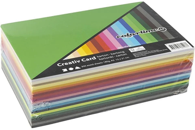 Набор цветного картона Colortime Creative Card A5 20 цветов 300 шт (5707167862933)