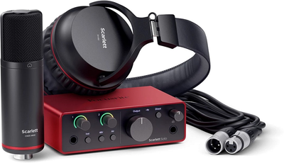 Аудиоинтерфейс Focusrite Scarlett Solo Studio 4th Gen (234618)