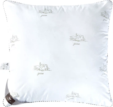 Подушка для сна IDEIA Super Soft Classic 70х70 Антиаллергенный искусственный лебяжий пух Белая (4820182653902)