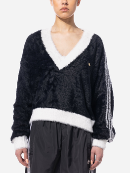 Пуловер жіночий Adidas V Neck Jumper W "Black" IC2029 XS Чорний (4065432905664)