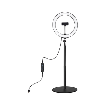 Набір блогера Puluz Ring USB LED lamp 10.2+ table mount 140cm (PKT3039)