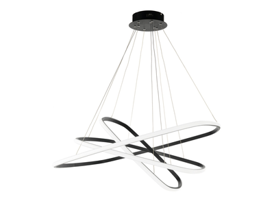 Подвесной светильник QUADRA Ø88 H150/ 100W 230V 10000LM 3000K LED , nero