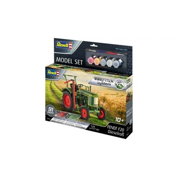 Сборная модель Revell набор Трактор Fendt F20 Dieselroß уровень 2, 124 (RVL-67822)