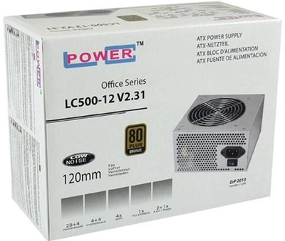 Zasilacz LC-Power LC500-12 V2.31 400 W Bronze (4260070124402)