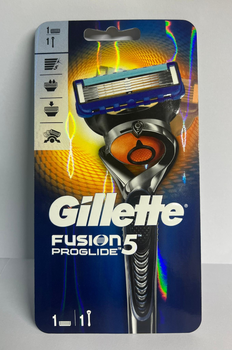 Станок для гоління Gillette Fusion 5 ProGlide (1 касета + підставка)