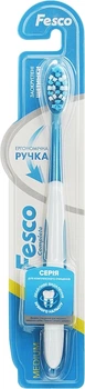 Зубна щітка середньої твердості, синя - Fesco Complete Medium Tothbrush Зубна щітка середньої твердості, синя (1шт) (1112393-0-2)