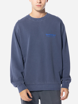 Світшот оверсайз чоловічий Gramicci Preserve-It Sweatshirt "Navy Pigment" G3FU-J077-NAVY-PIGME L Темно-синий (195612541680)