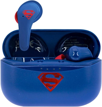 Навушники OTL DC Comics Superman TWS Blue (5055371624329)