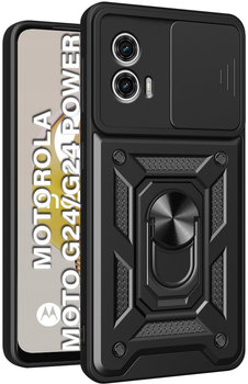Панель BeCover Military для Motorola Moto G24/G24 Power Black (BC_710722)