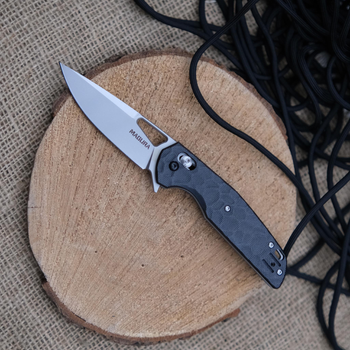 Ніж складний Magura J171 Black Stonewash