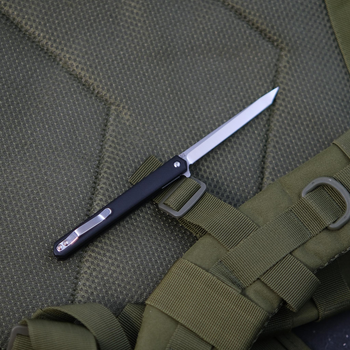 Ніж складний Magura J097 black handle tanto blade